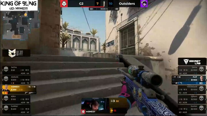 Sniper mONESY trổ tài khi lọt vào tình huống solo 1vs1 #TongHopGame