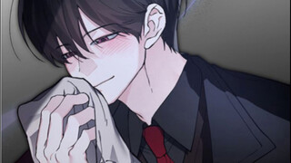 The yandere picked up her brother's clothes and sucked them hard!