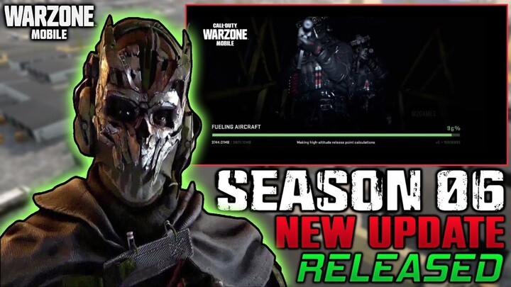 Warzone Mobile Season 6 Update Released | Cod Warzone Mobile New Update Season 6