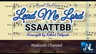 LEAD ME LORD_SATB (SSAATTBB) Arranged by Robert Delgado and music by Arnel de Pano