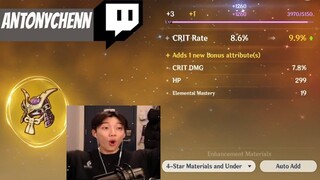 Genshin Impact Streamers Roll Artifacts #222