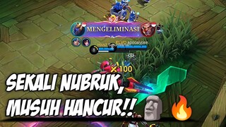 TABRAKAN MAUT! GROCK GAADA OBAT!! 🗿⚡