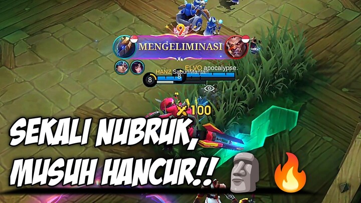 TABRAKAN MAUT! GROCK GAADA OBAT!! 🗿⚡