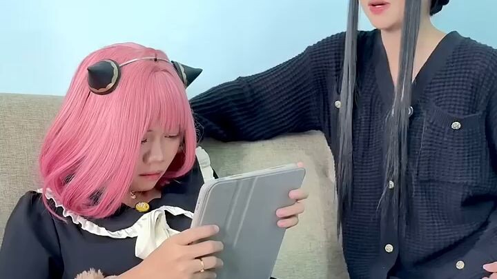 COSPLAY ANIME DI GANGGU SAAT LAGI BELAJAR