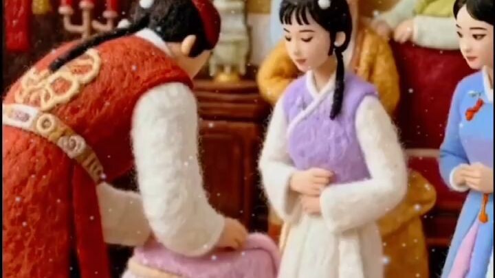 Hồng lâu mộng bằng len