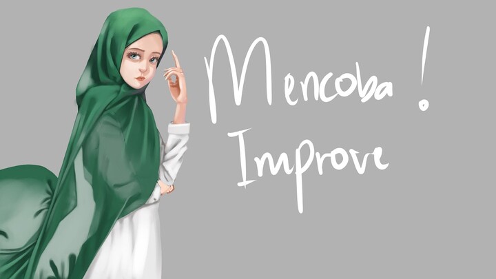 SPEED DRAWING HIJAB SPECIAL RAMADHAN