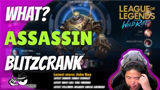 Wild Rift Beginner's Hero Assassin Blitzcrank Gameplay😂