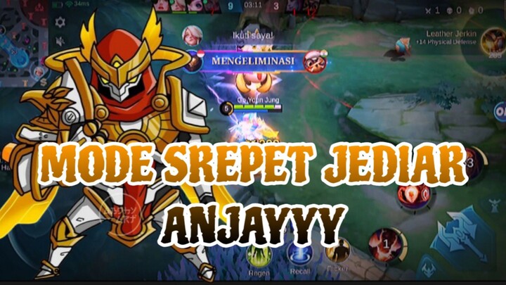 MODE SREPPET JEDIAR ANJAYYY