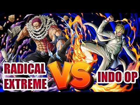 RADICAL EXTREME VS INDO OP | ONE PIECE BOUNTY RUSH | OPBR