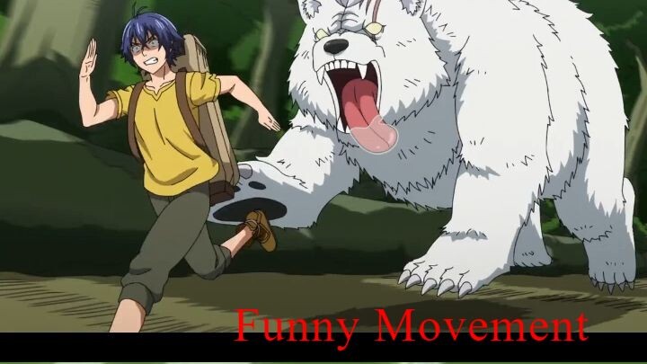 Anime funny movement #funny
