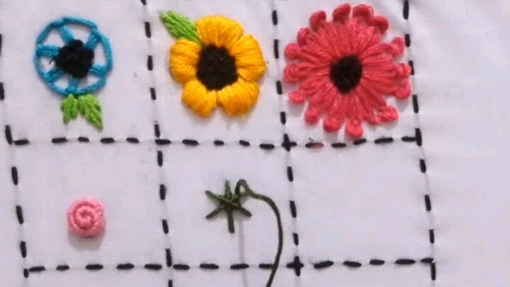 Spider Stitch is an easy and beautiful embroidery stitch.