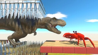 Stuck in Spikes - Animal Revolt Battle Simulator