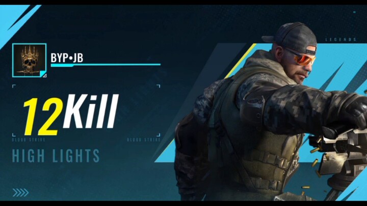 HANK BLOODSTRIKE 12 KILL 🤖