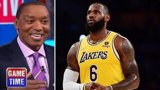 "LeBron & Lakers could choke again in Wizards game tonight"-NBA GameTime warns