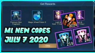 ML New Codes/July 7 2020