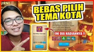 BEBAS PILIH TEMA KOTA ROK !! EVENT SENI MURNI RISE OF KINGDOMS !!