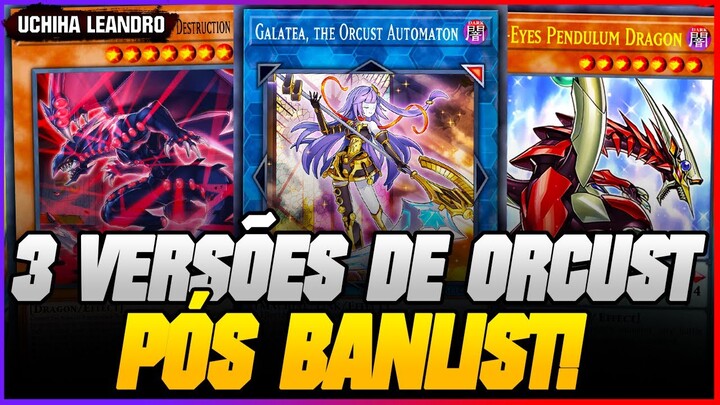3 VERSÕES DE ORCUST PÓS BANLIST! CONTINUA INSANO! // YU-Gi-Oh! Duel Links