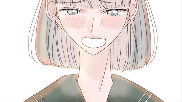 How to draw Original Character simple/ time lapse CSP