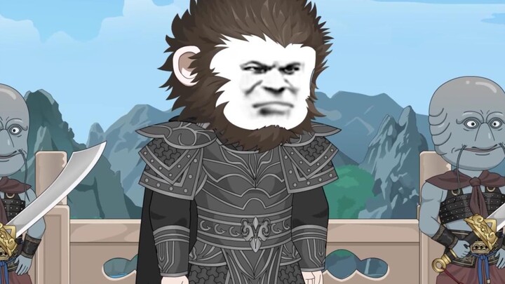 Monkey King Conferred the Title of General of Chariots and Cavalry