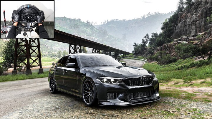 Sideways Only - BMW M5 F90 | Forza Horizon 5 | Steering Wheel Gameplay