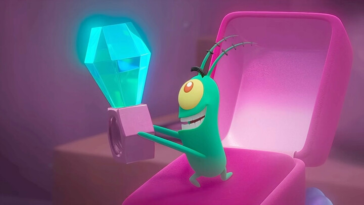 SpongeBob SquarePants: The Movie, the love story of Mr. SpongeBob and his computer wife Karen