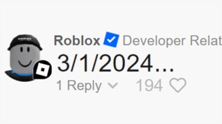 Roblox Is Doing Something INSANE Tomorrow...