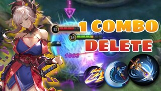 GUINEVERE FULL DAMAGE ONLY | TOP GLOBAL GUINEVERE BEST BUILD 2021 | MOBILE LEGENDS