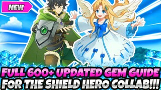 *BIG FREE GEM CHANGES* GEM GUIDE: How To Get 600+ Gems For The Shield Hero Collab (7DS Grand Cross)