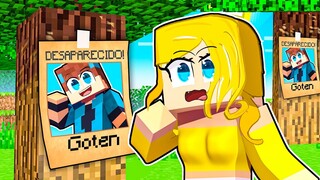 GOTEN ESTÁ DESAPARECIDO no MINECRAFT!