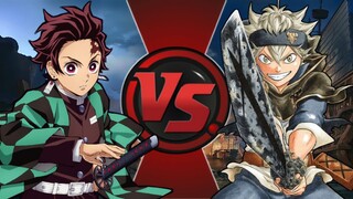 Tanjiro Vs Asta MG9 Jump Force Mugen Battle