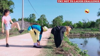 Cười Bể Bụng Với Ngộ Không Ăn Hại Và Gái Xinh - Phần 75 - Must Watch New Funny😂 😂Comedy Videos