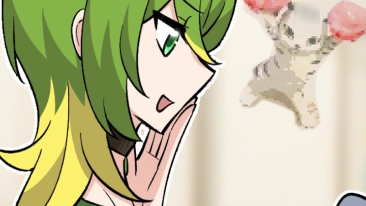 Drawing relay: Grandpa vs. Grandma! What are you going to do to the kitten?