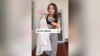 Trending Fashion| 4 cách phối đồ với sơ mi trắng