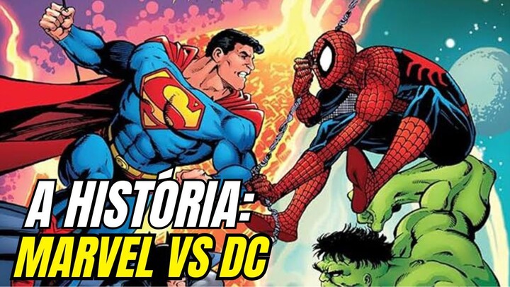 【MARVEL vs DC】A Batalha do Século! A História ÉPICA do Conflito Multiversal 💥