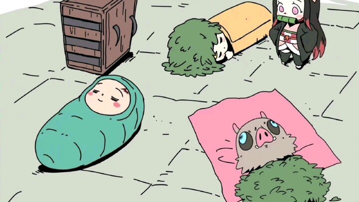Hoạt động ban đêm của Nezuko∽
