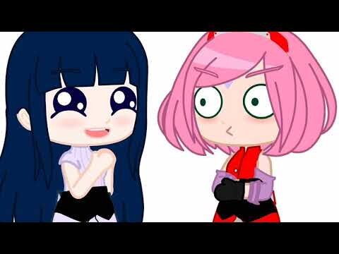 {MeMe} precisava ser um morcego// Hinata//Sakura//Naruto//Sasuke 🍙 gacha club 🍙
