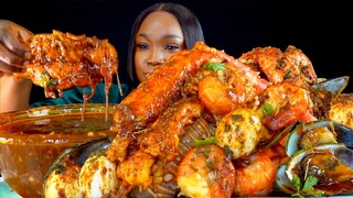 KING CRAB SEAFOOD BOIL MUKBANG | DESHELLED | SEAFOOD BOIL MUKBANG | Seafood | Mukbang