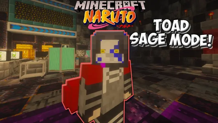 Toad SAGE MODE! A Gift From the Shadow Seeker! Uchiha IceeRamen Naruto Anime Mod SMP