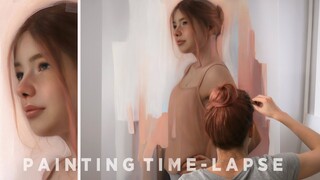 OIL PAINTING TIME-LAPSE || "Chasing Dreams"