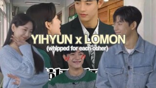 yihyun and lomon cute moments (whipped for each other) — all of us are dead