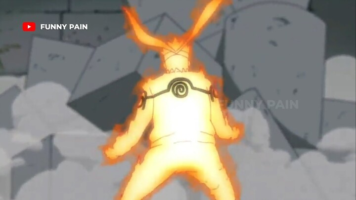 Naruto belajar pengendalian Kyubi lawak