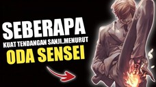 SEBERAPA KUAT TENDANGAN SANJI?.. MENURUT ODA SENSEI⁉️🤔