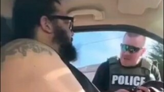 有些时候感觉当美警也不容易....