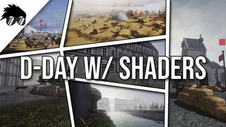 Roblox D Day with Shaders | Look How Great This Looks! | Roblox Shaders