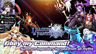 League of Pantheons Gameplay - Free Giftcode - RPG Game Android Apk