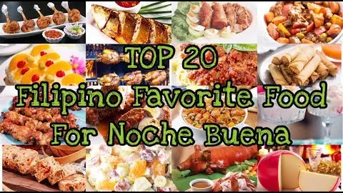 TOP 20 FILIPINO FAVOURITE FOOD FOR NOCHE BUENA | CHRISTMAS EVE FILIPINO  FOOD | Pepperhona's Kitchen - Bstation