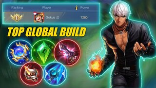 CURRENT TOP 1 GLOBAL GUSION BUILD IS INSANE!?! BRUTAL DAMAGE & ONE SHOT HACK 🔥