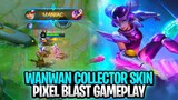 Wanwan Collector Skin Pixel Blast Gameplay | Mobile Legends: Bang Bang
