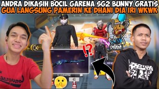 PAMERIN SG2 BUNNY YANG DAPET DARI BOCIL GARENA TANPA NYELESAIN MISI😱 BSK DHANI KAGET🤣