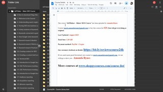 [$25] Jeff Baker – Baker SEO Course